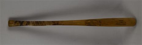 Zoilo Versalles 1965 Minnesota Twins Game Used & Autograph Bat From AL MVP & World Series Season