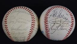 Minnesota Twins 1966 & Zoilo Versailles Autographed Baseballs