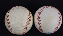 Minnesota Twins 1966 & Zoilo Versailles Autographed Baseballs