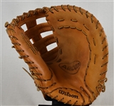 Justin Morneau 2008 Minnesota Twins Game Used & Autographed Baseball Glove w/Taube LOA