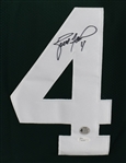 Brett Favre Autographed Green Bay Packers Jersey Favre LOA