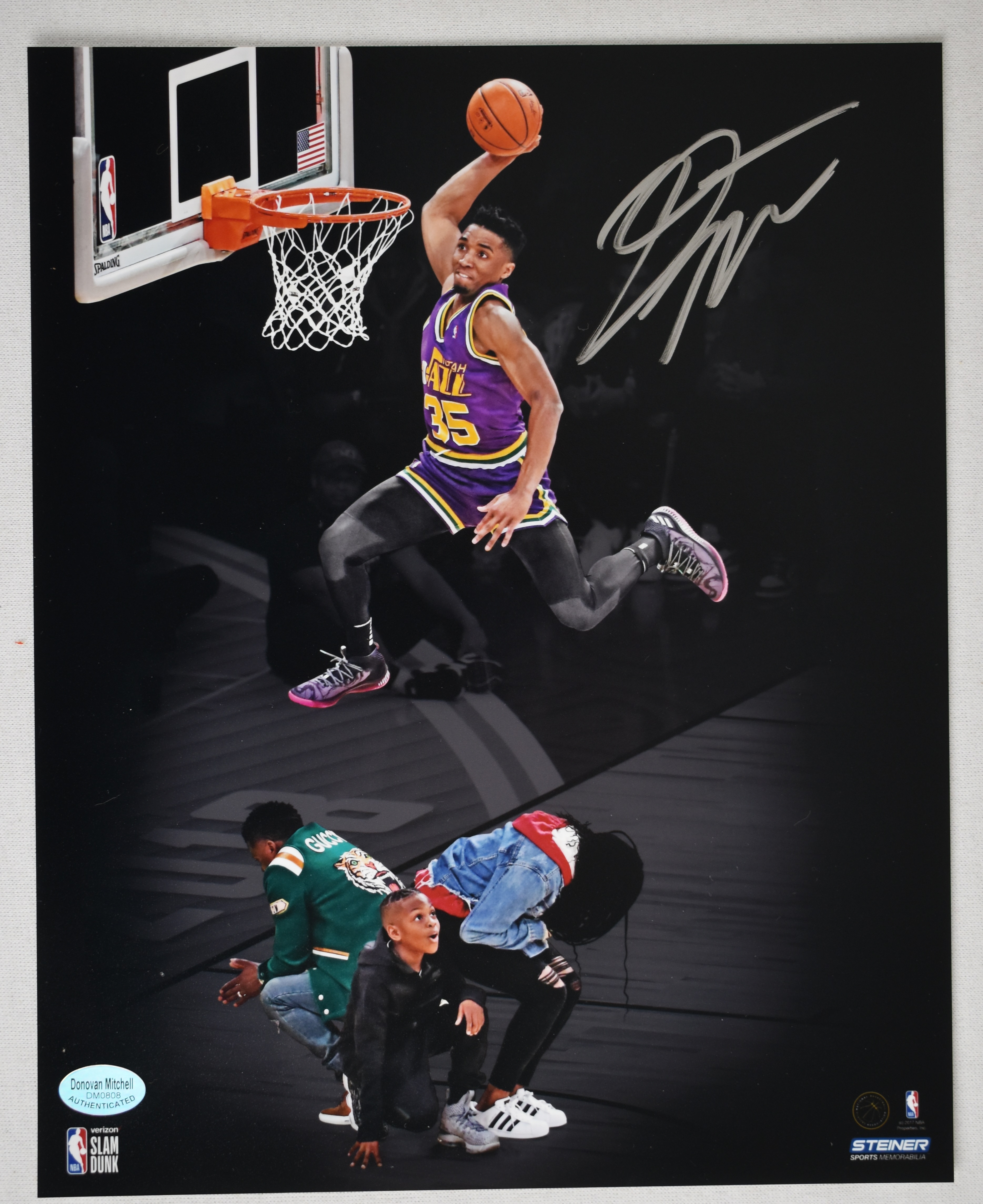 Lot Detail Donovan Mitchell Autographed 8x10 Photo 1