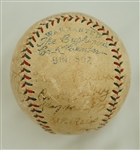 Philadelphia Athletics 1932 Team Signed Baseball w/Full JSA LOA