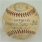 Philadelphia Athletics 1932 Team Signed Baseball w/Full JSA LOA