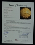 Philadelphia Athletics 1932 Team Signed Baseball w/Full JSA LOA