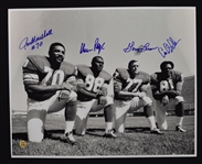 Purple People Eaters Autographed Minnesota Vikings 16x20 Photo 3