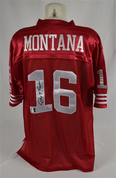 Joe Montana Autographed San Francisco Forty Niners Jersey