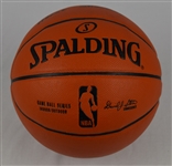 Magic Johnson Autographed & Inscribed Basketball PSA/DNA