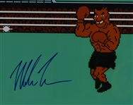 Mike Tyson Autographed Punch Out Framed Display