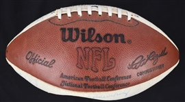 San Francisco Forty Niners Super Bowl XVI Team Signed Championship Football w/40 Signatures