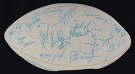 San Francisco Forty Niners Super Bowl XVI Team Signed Championship Football w/40 Signatures