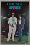 Walter Payton & Jim McMahon Miami Vice Autographed Poster