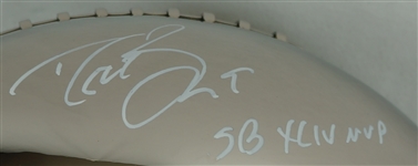 Drew Brees Autographed & Inscribed Super Bowl XLIV MVP Full Size Lombardi Trophy 