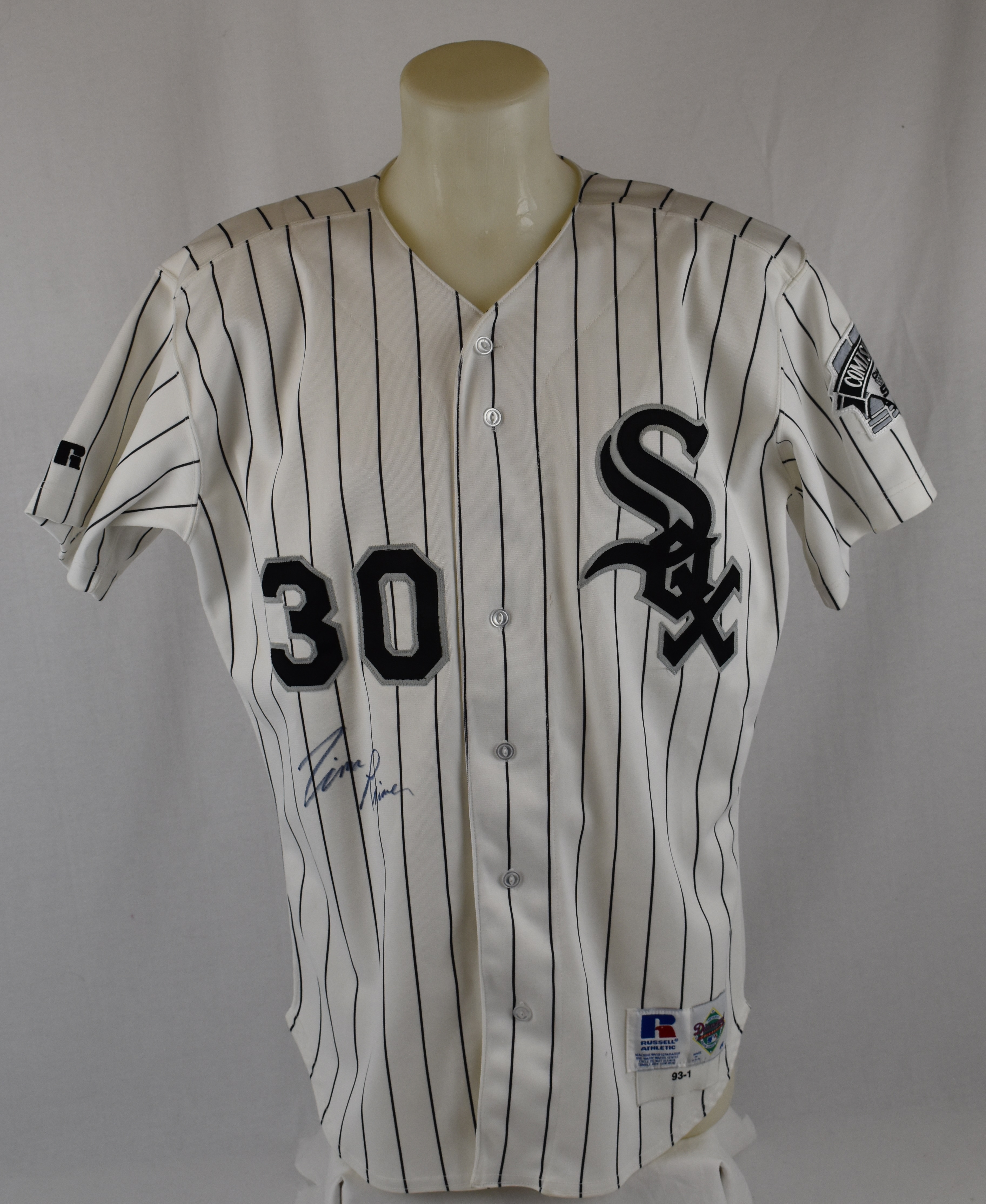 tim raines white sox jersey