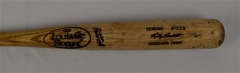 Kirby Puckett 1992-95 Minnesota Twins Game Used Bat PSA/DNA GU 9