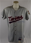 Harmon Killebrew 1967 Minnesota Twins Game Used Flannel Jersey Photomatched to the October 1st American League Pennant Deciding Game vs. Red Sox 
