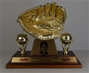 Kirby Pucketts 1989 Rawlings Gold Glove Award w/Puckett Family Provenance