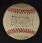 Walter Johnson Autographed Official League Baseball 