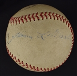 Walter Johnson Autographed Official League Baseball 