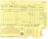 Kent Hrbek's 1985 Mercedes-Benz Automobile