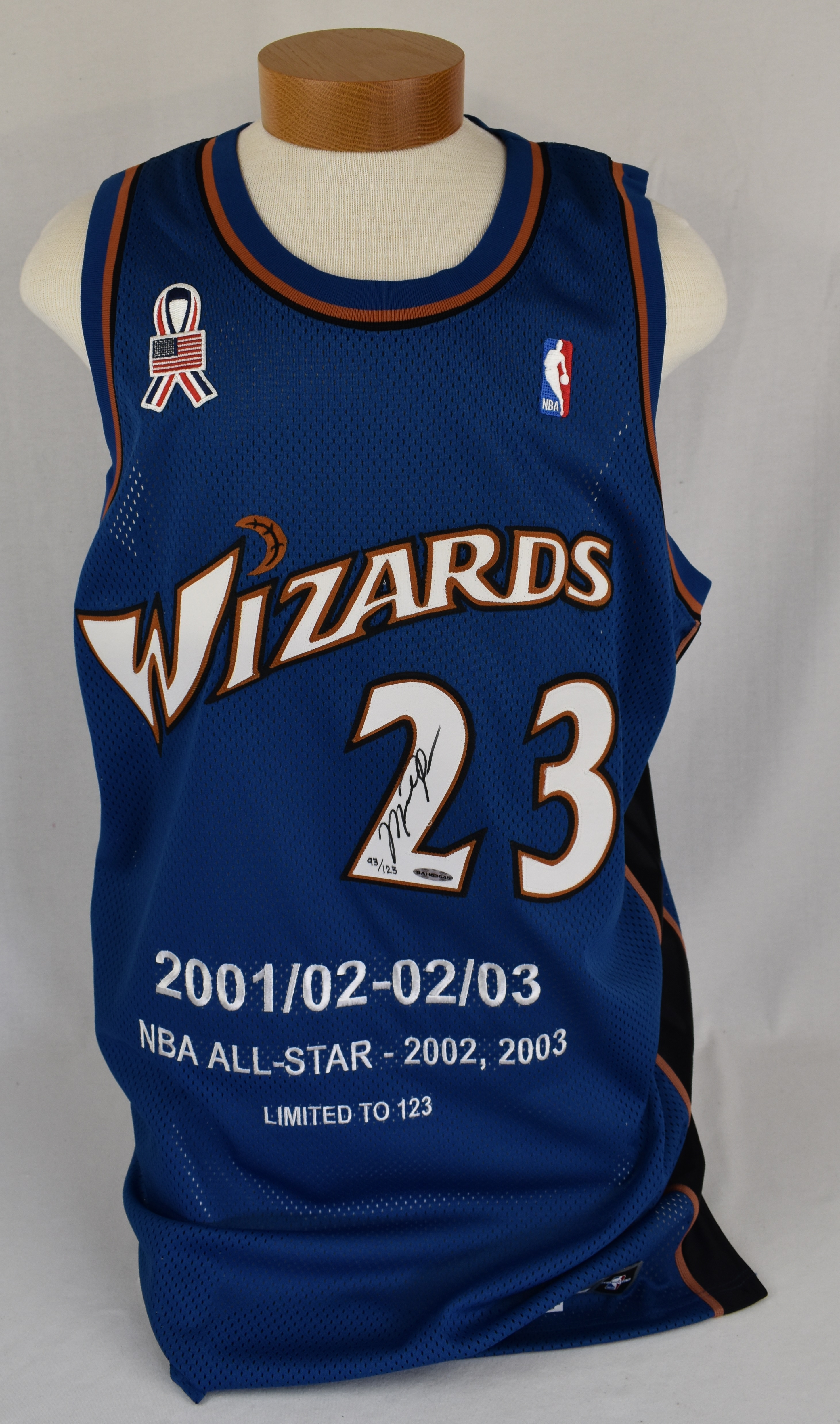 Autographed NBA All-Star Jerseys at Auction