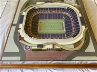 Rare Minnesota Vikings Renovation Model of The Metrodome  
