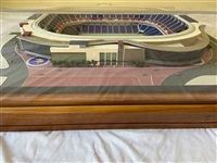 Rare Minnesota Vikings Renovation Model of The Metrodome  