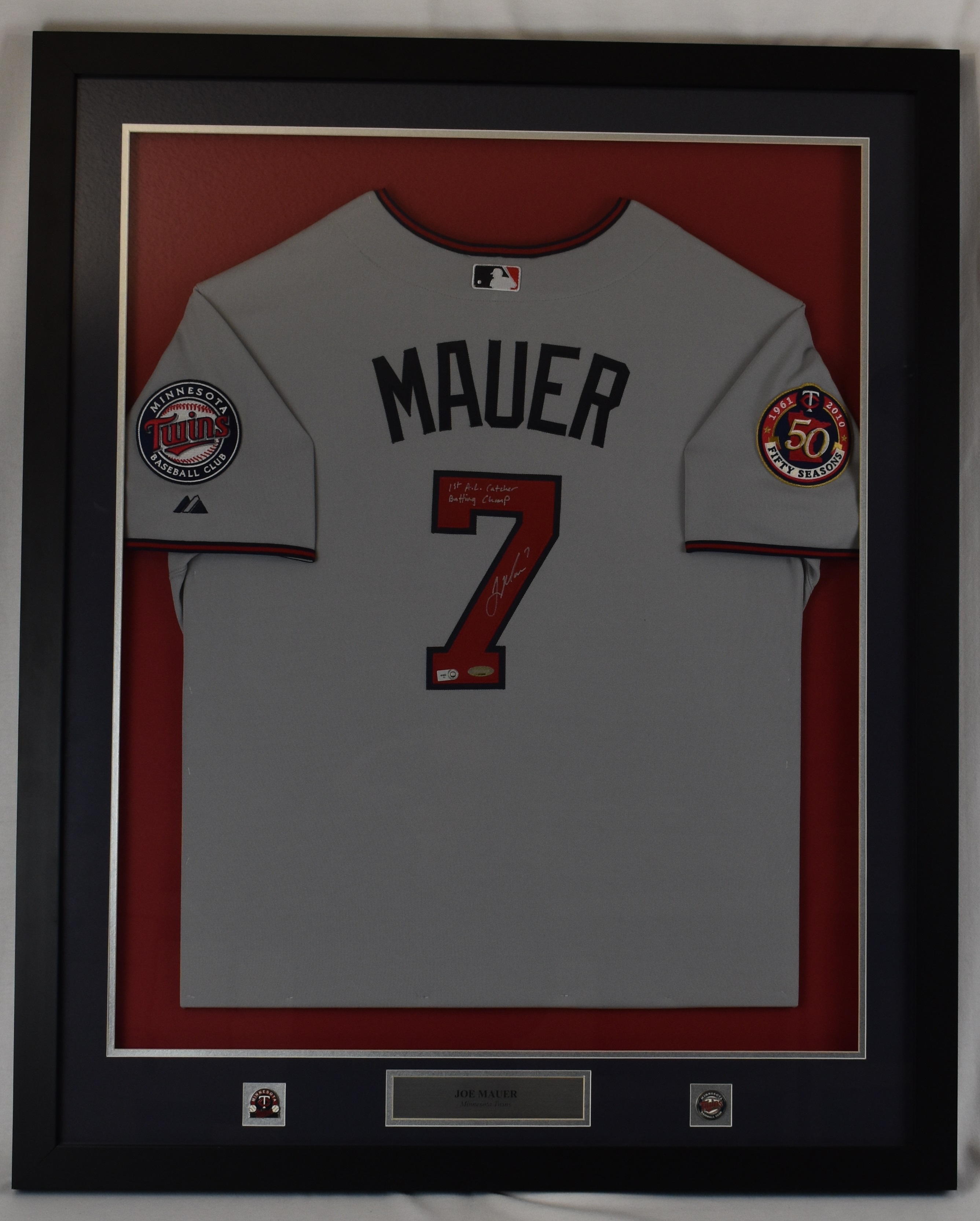 Lot Detail - Joe Mauer 2011 Minnesota Twins Autographed