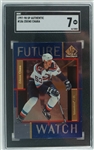 Zdeno Chara 1997-98 SP Authentic Rookie Card #186 SGC 7 NM