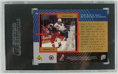 Zdeno Chara 1997-98 SP Authentic Rookie Card #186 SGC 7 NM