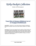 Tony Oliva & Harmon Killebrew Lot of 10 Unsigned Bobbleheads w/Puckett Family Provenance