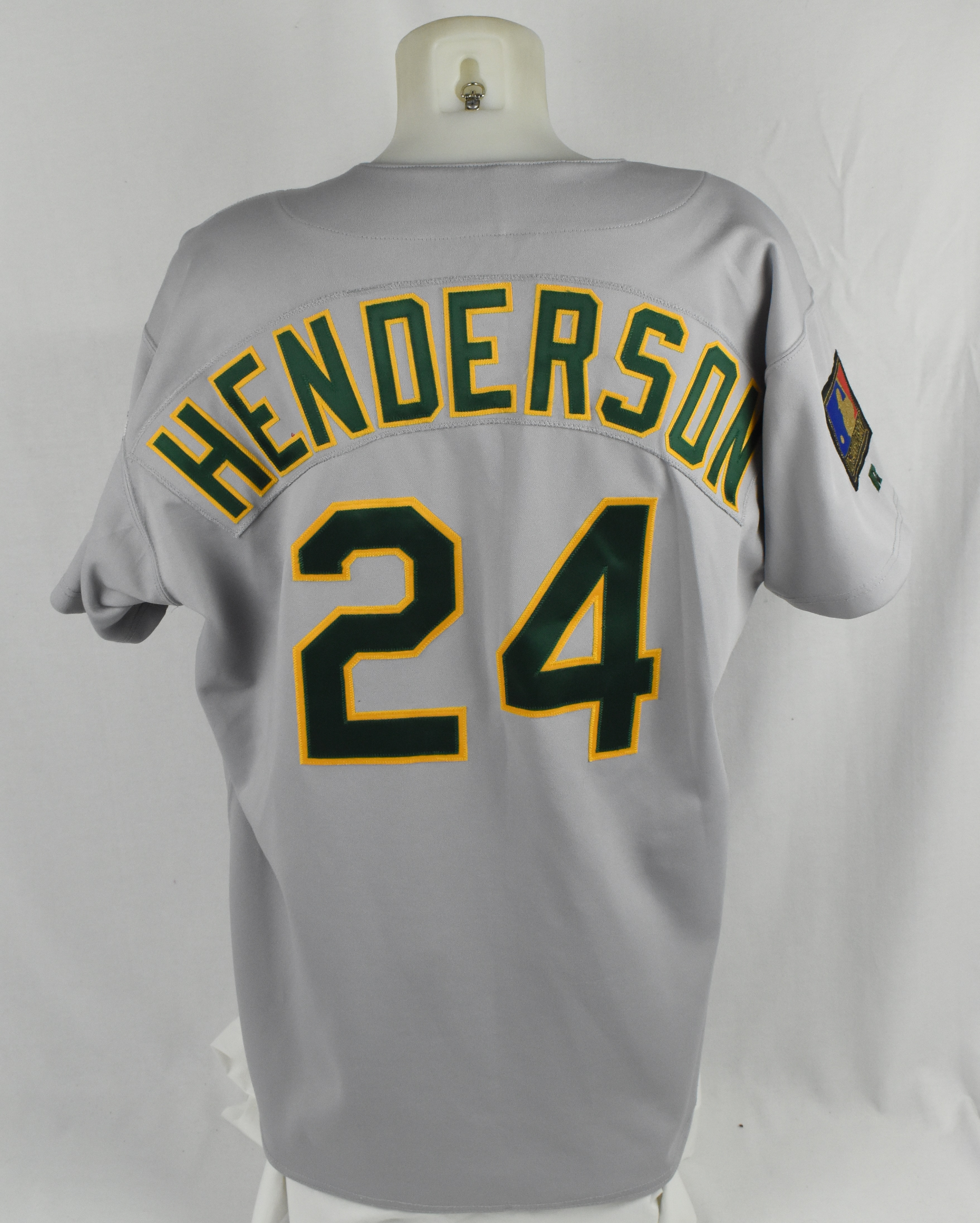 Lot Detail - Rickey Henderson 1994 Oakland Athletics Game Used Jersey  w/Dave Miedema LOA