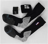 Kevin Garnett Minnesota Timberwolves Game Used Wrist Band Socks & Finger Band