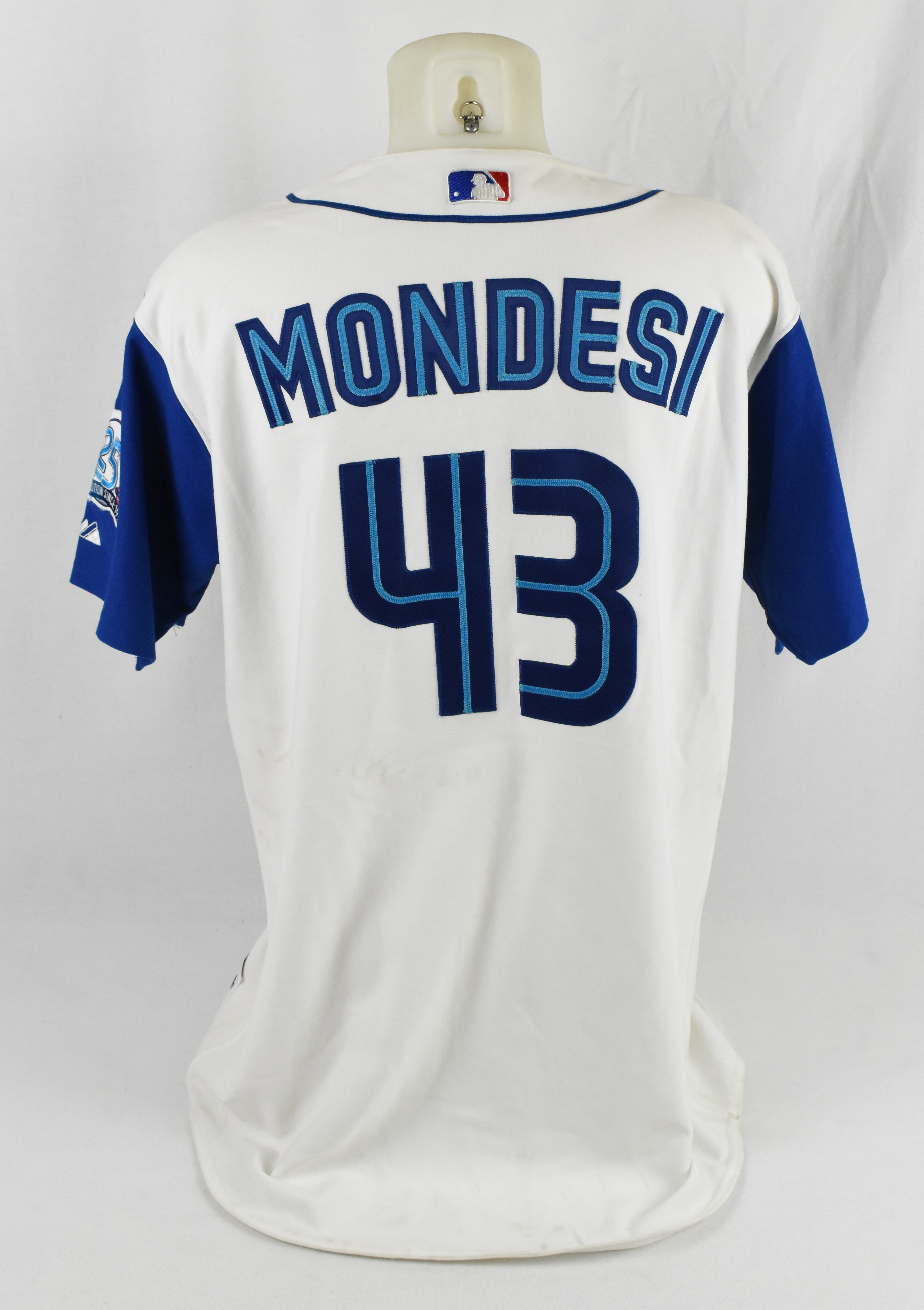 Lot Detail - Raul Mondesi 2001 Toronto Blue Jays Game Used Jersey