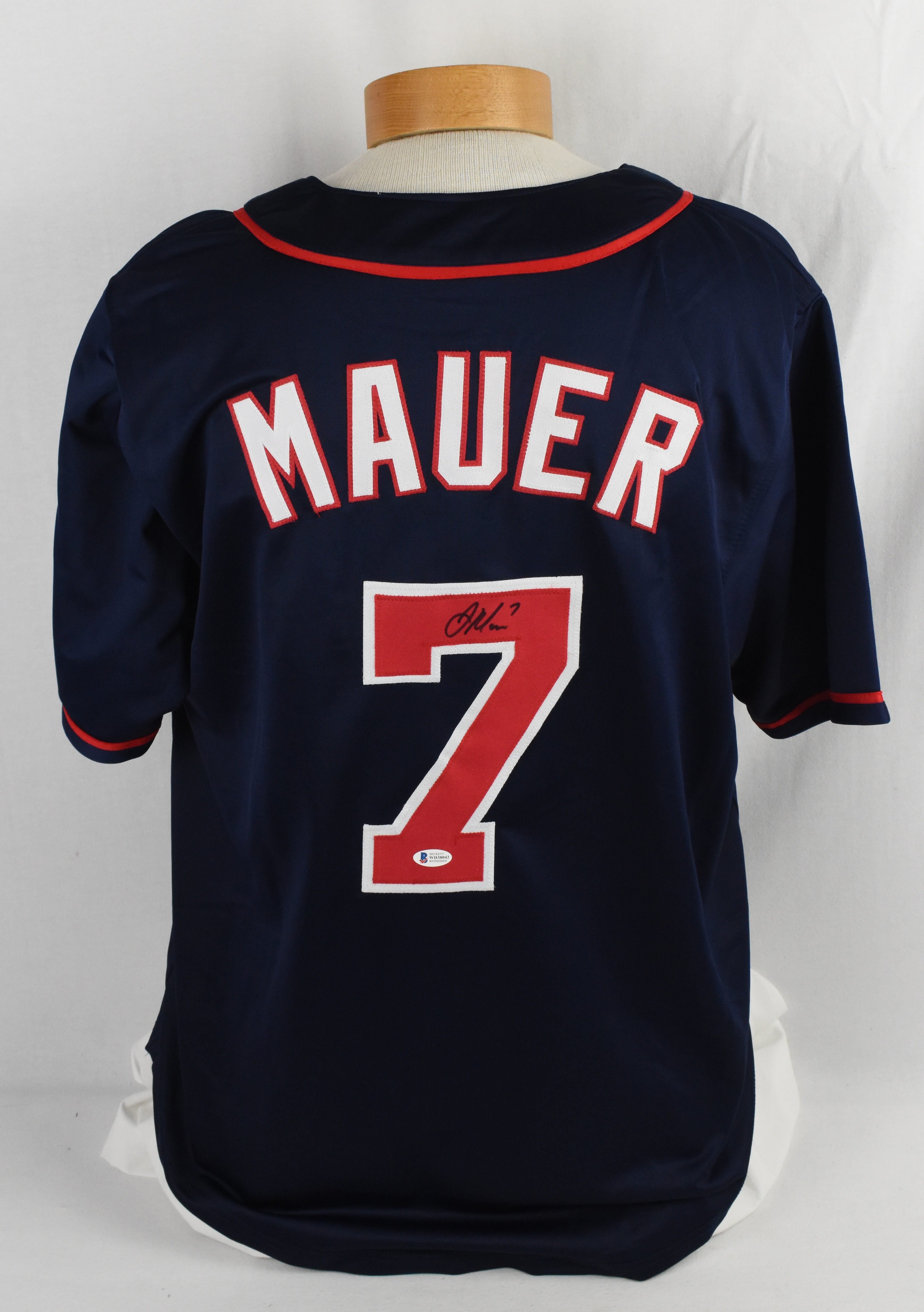 Lot Detail - Joe Mauer Minnesota Twins Autographed & Inscribed