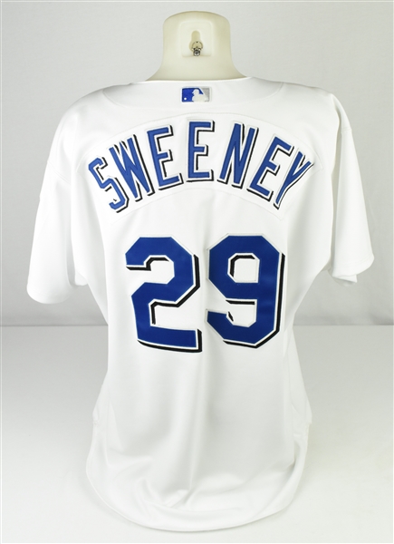 Mike Sweeney 2005 Kansas City Royals Game Used Jersey