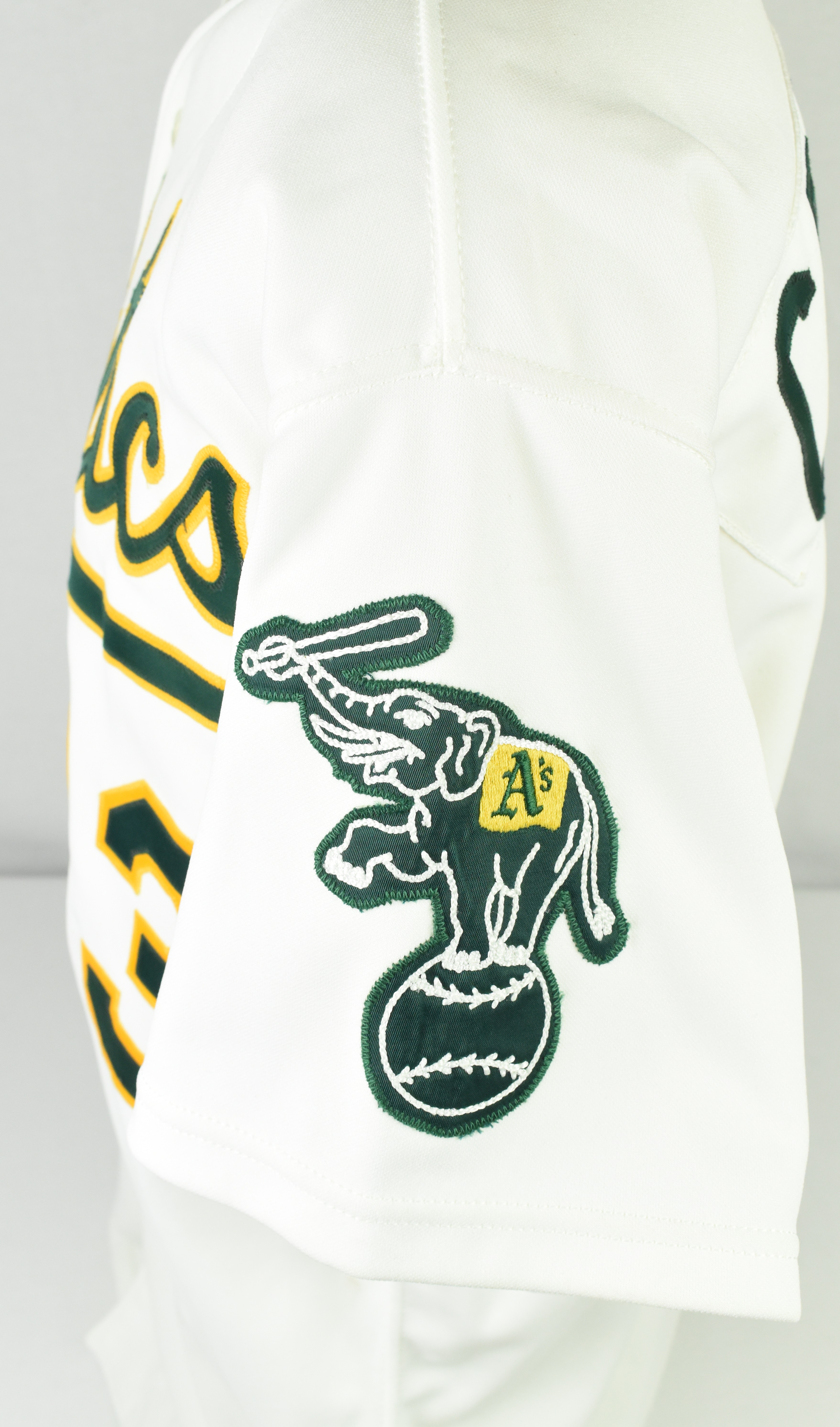 Jose Canseco Oakland Athletics Autographed Yellow Mitchell & Ness