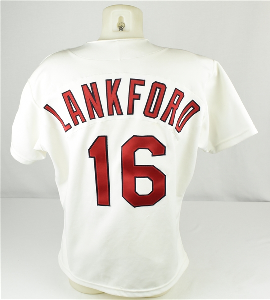 Ray Lankford 1992 St Louis Cardinals Game Used Jersey w/Dave Miedema LOA