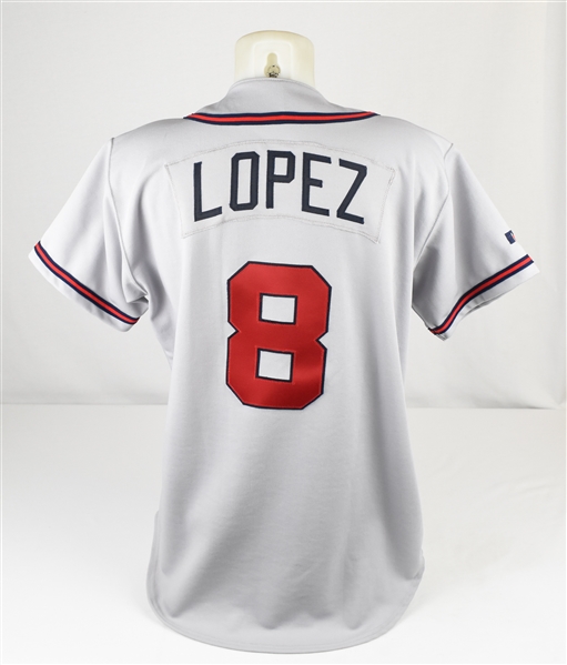 Javy Lopez 1996 Atlanta Braves Game Used Jersey w/Dave Miedema LOA