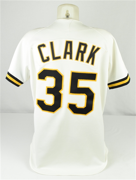 Dave Clark 1992 Pittsburg Pirates Game Used Jersey