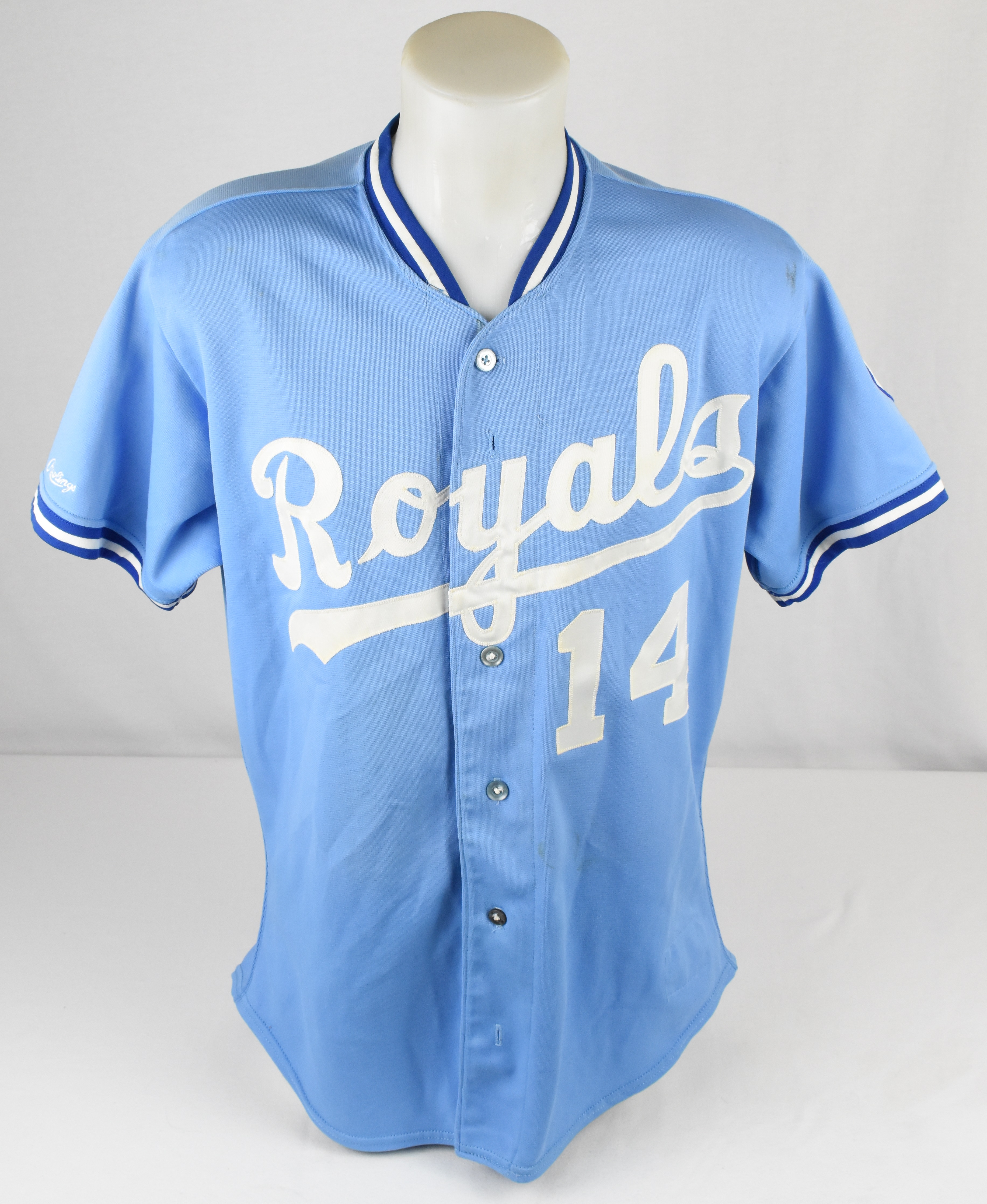 Lot Detail - Bill Buckner 1988 Kansas City Royals Game Used Jersey