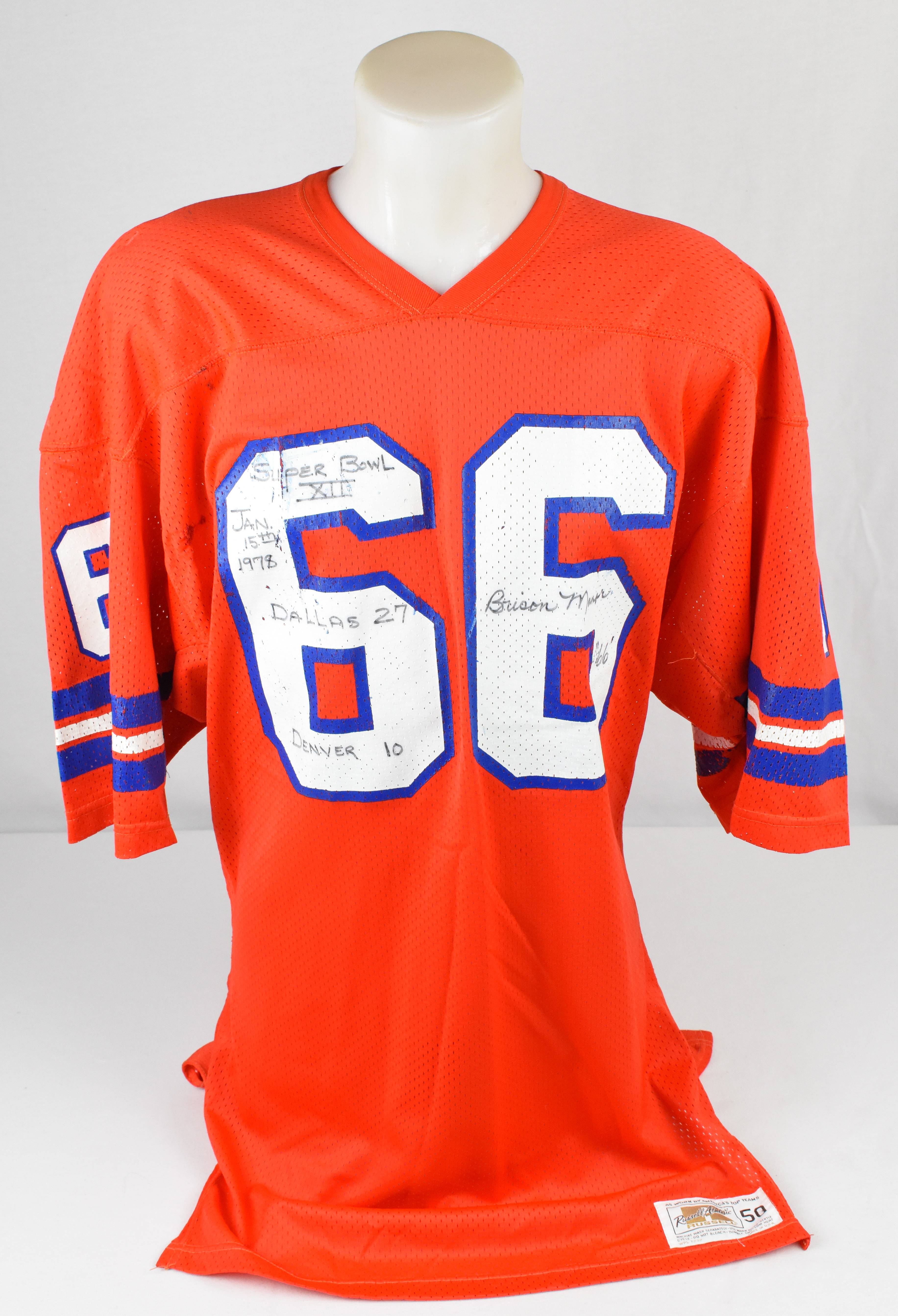 denver broncos game used