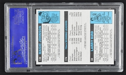 Larry Bird Julius Erving Magic Johnson 1980 Topps Scoring Leader Rookie Card PSA 8 NM-MT *Stunner*