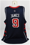 LeBron James 2004 Autographed Rookie Team USA Olympic Jersey UDA