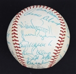 Pittsburgh Pirates 1967 Team Signed Baseball w/Stunning Roberto Clemente Auto