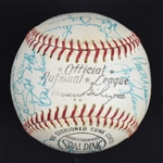 Pittsburgh Pirates 1967 Team Signed Baseball w/Stunning Roberto Clemente Auto