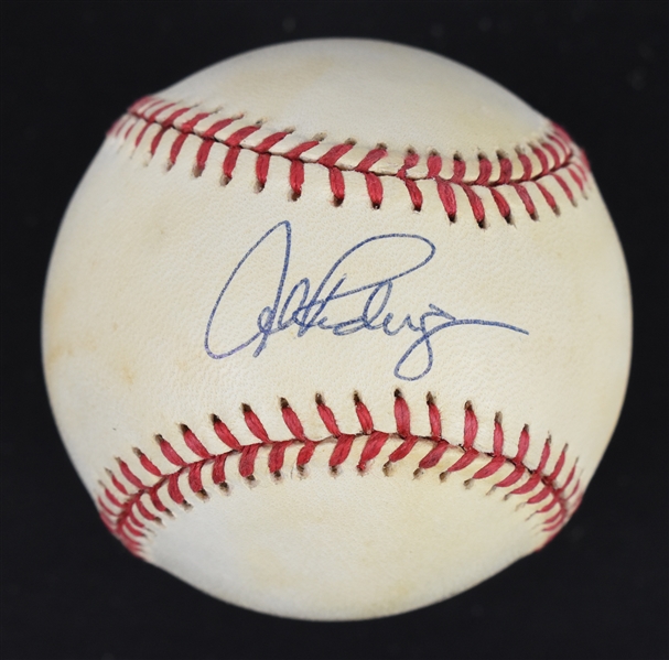 Alex Rodriguez Autographed Baseball PSA/DNA