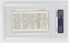 Minnesota Twins vs. Los Angeles Dodgers 1965 World Series Game 6 Ticket PSA 6 EX-MT