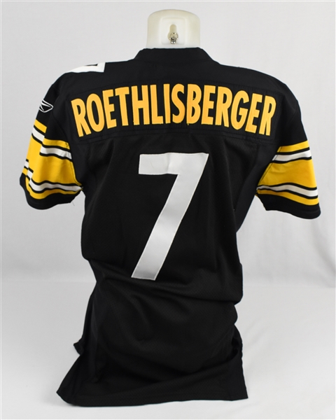 Ben Roethlisberger 2004 Pittsburgh Steelers Game Used Rookie Jersey MEARS