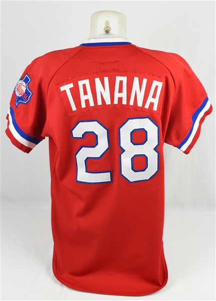 Frank Tanana 1984 Texas Rangers Game Used Jersey